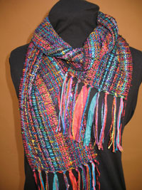 Scarves 7 x 60 inches.